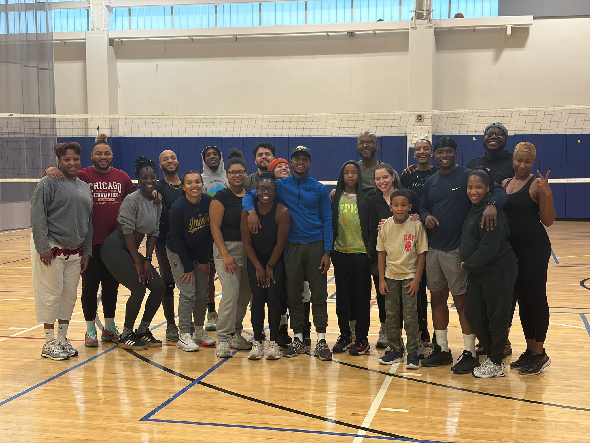 AGC indoor volleyball group